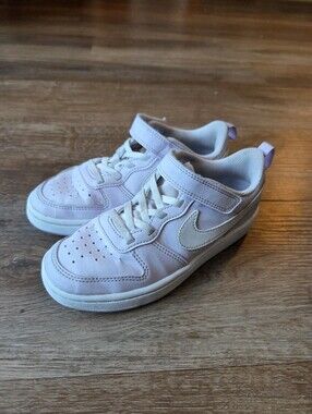 Nike Court Borough Low Recraft Light Purple Lavender Girls size 13.5C
